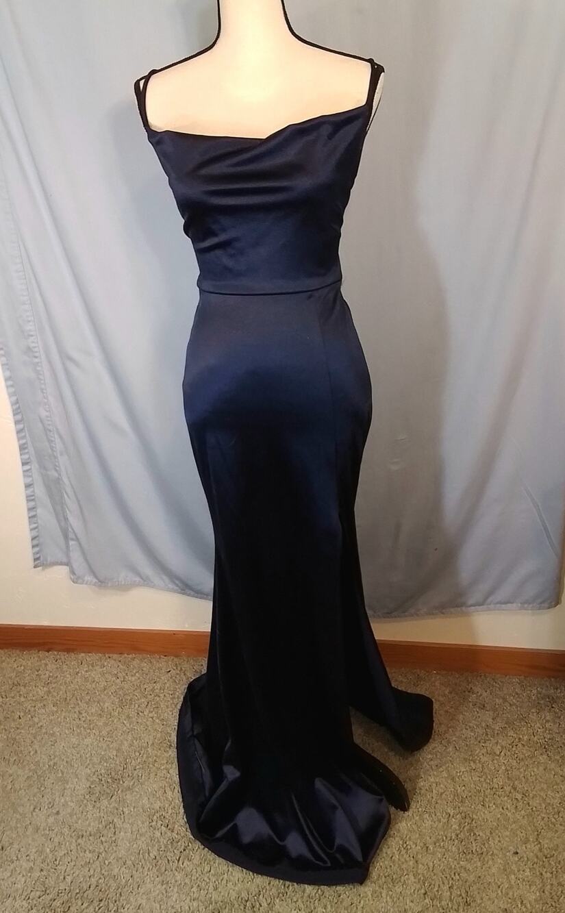 Windsor evening gown dark blue